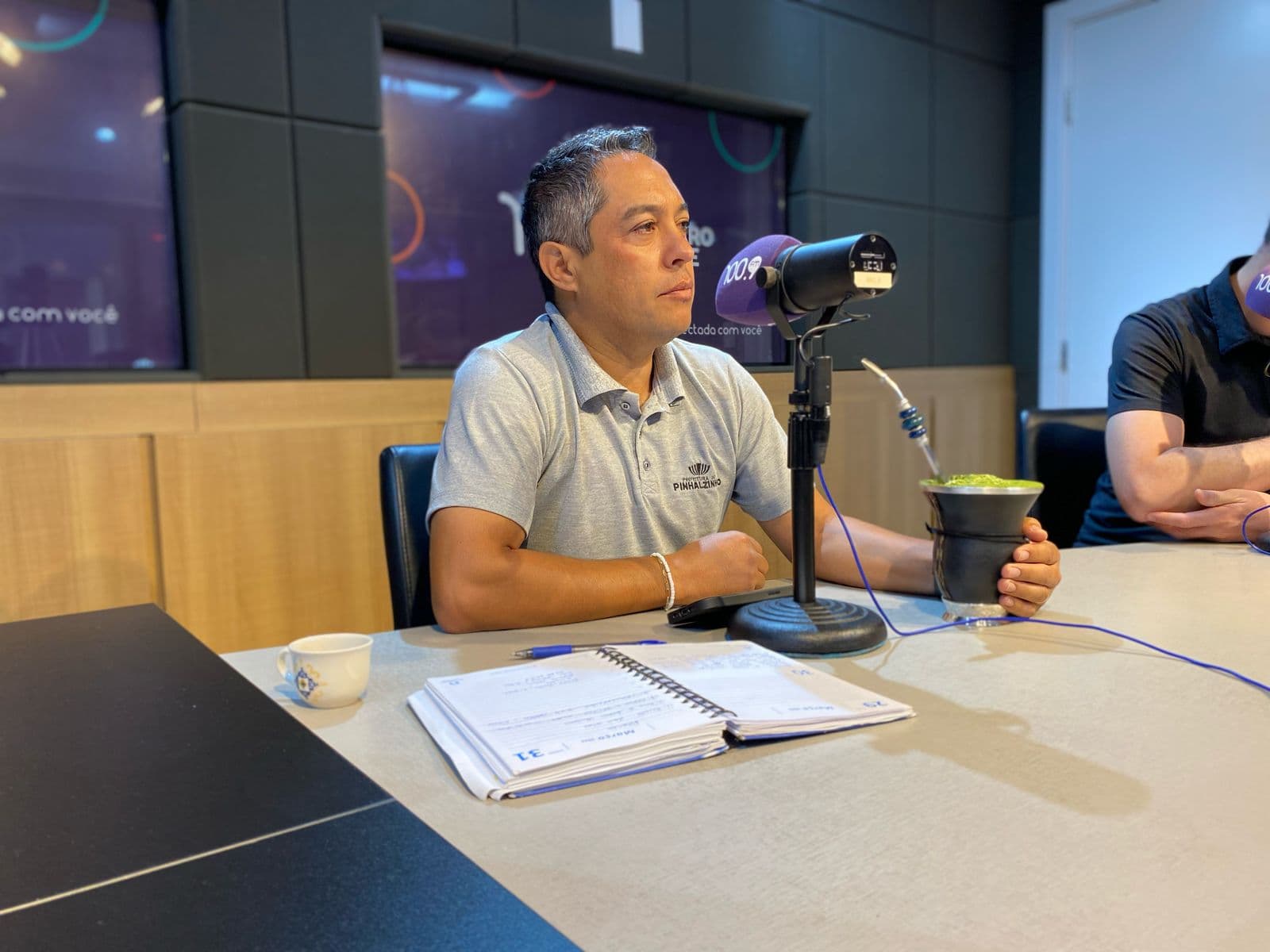 Buiu participou no programa Radar na manhã desta quarta-feira (16) (Foto: Felipe Eduardo Zamboni)