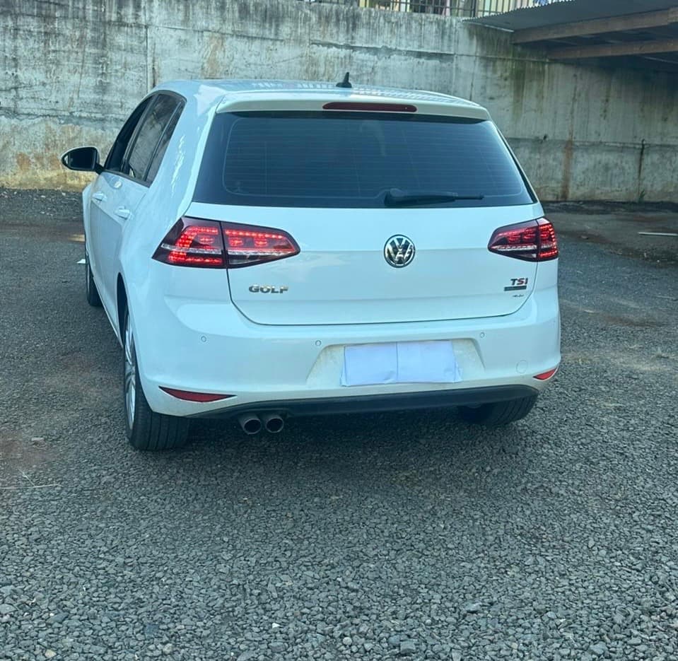 Veículo apreendido na ação (Foto: Polícia Civil)