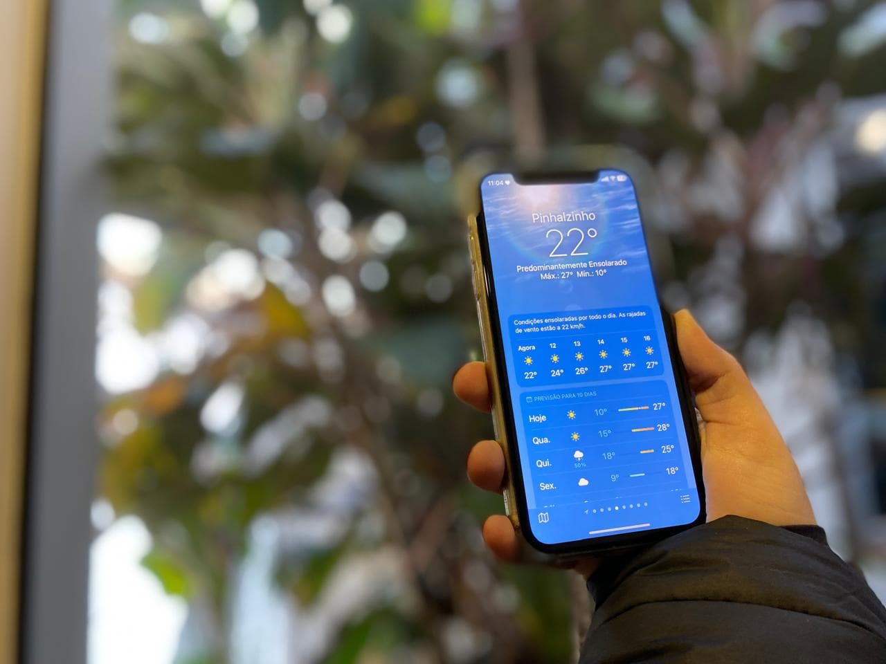 Temperaturas devem variar bastante nesta semana (Foto: Felipe Eduardo Zamboni)