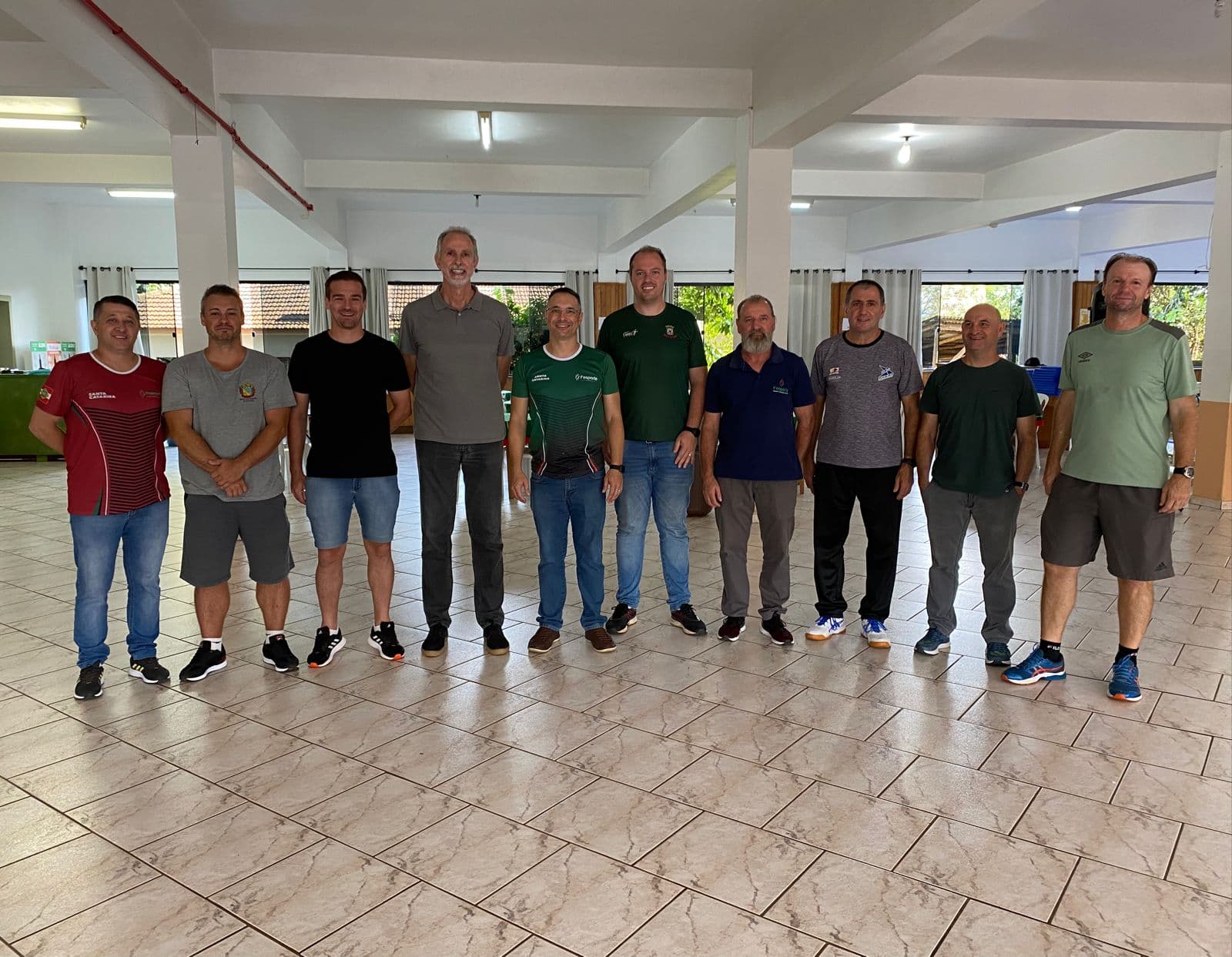 Representantes da Fesporte visitam Pinhalzinho, Saudades e Maravilha