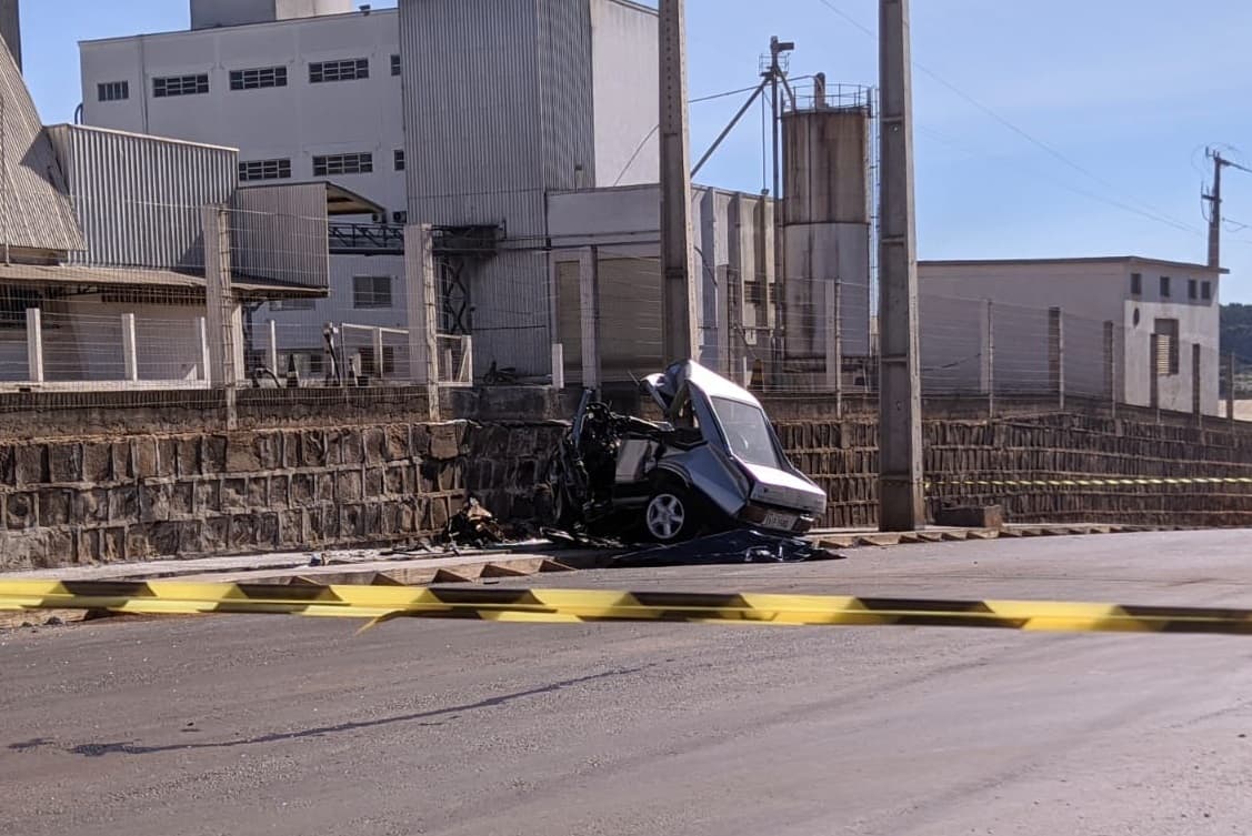 O motorista Gustavo Andrade de 28 anos, residia em Pinhalzinho (Foto: Renan Ribeiro)