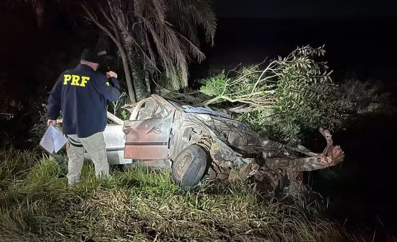 Tragédia aconteceu no Rio Grande do Sul (Foto: Polícia Rodoviária Federal)