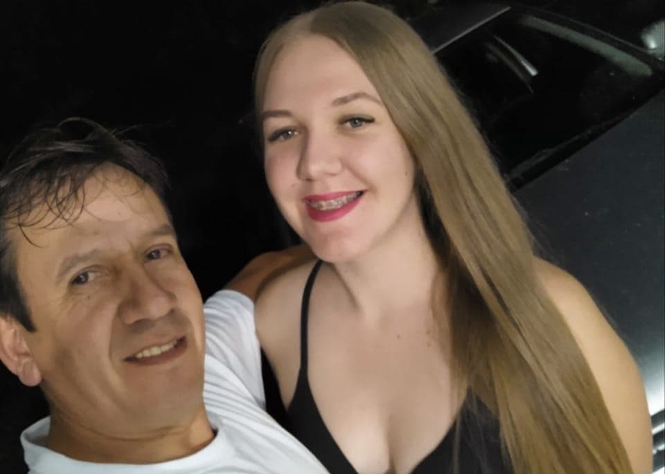 Jamile e Gilsoni não resistiram (Foto: Arquivo pessoal)