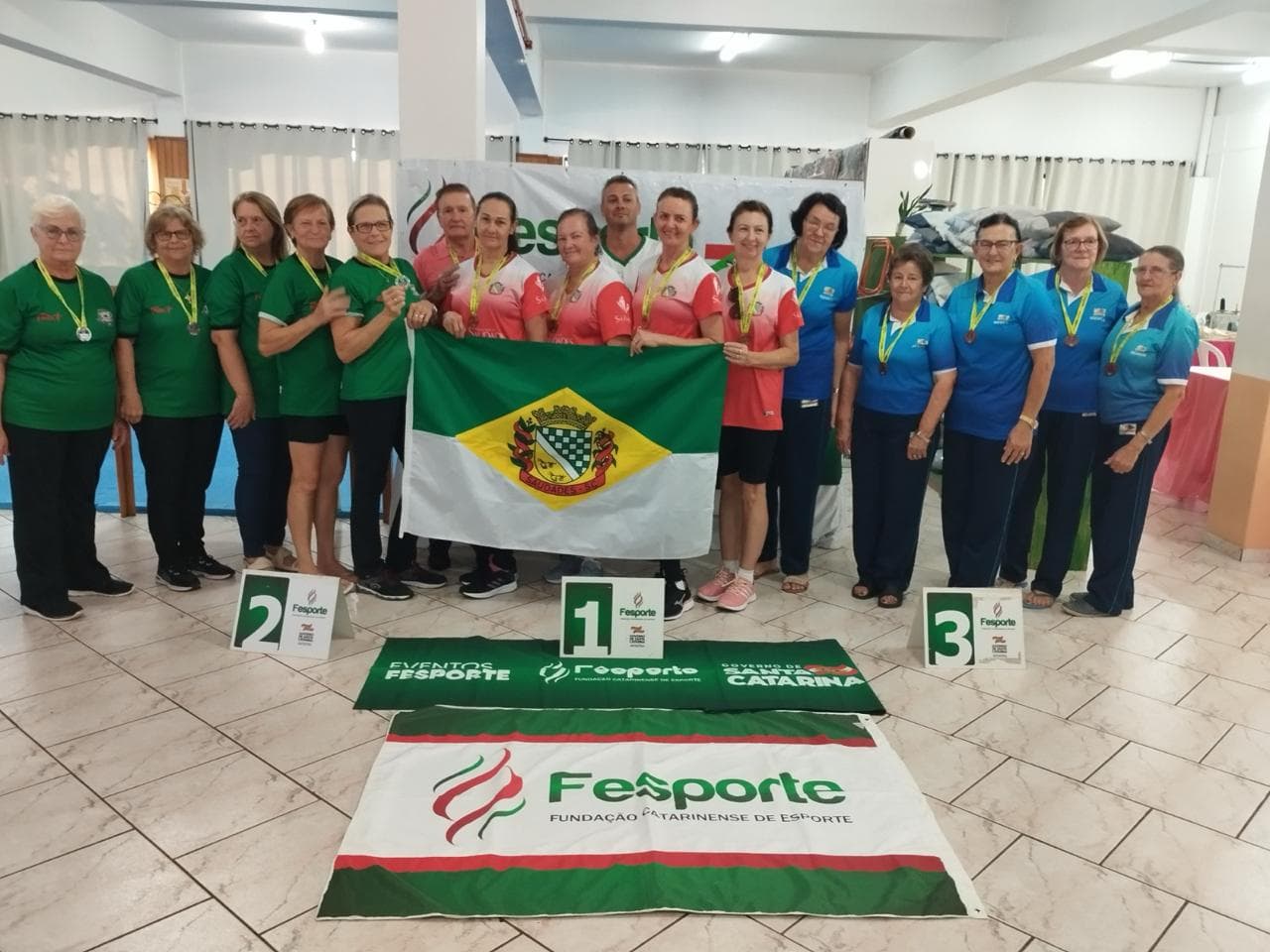 Etapa microrregional do Jasti foi disputada em Pinhalzinho (Foto: Divulgação)