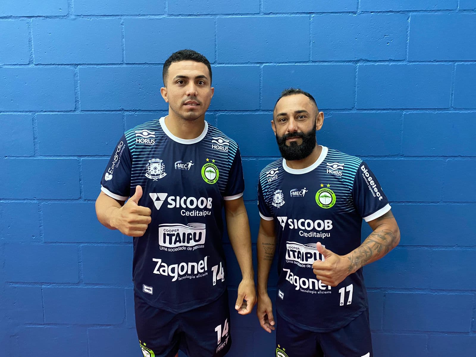 Sobral e Diego são naturais da mesma cidade (Foto: Felipe Eduardo Zamboni)