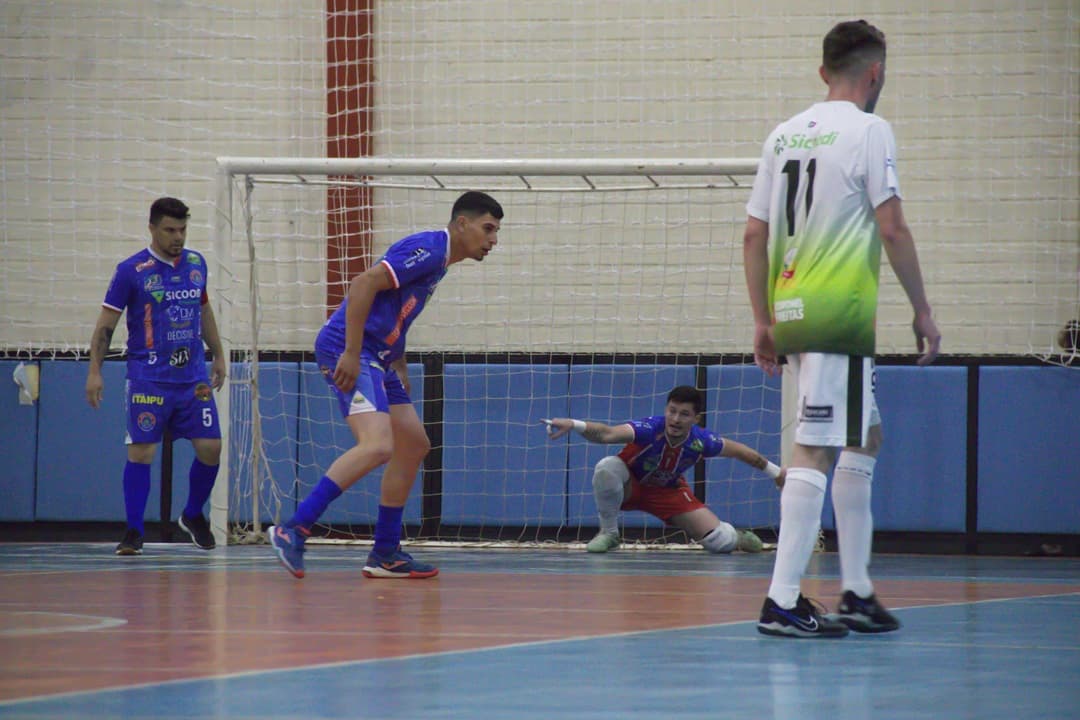 Bom Jesus Futsal vence Coronel Freitas e larga na frente nas quartas da Série Bronze