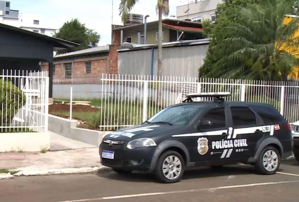 Investigado foi preso pela Polícia Civil (Foto: Divulgação)