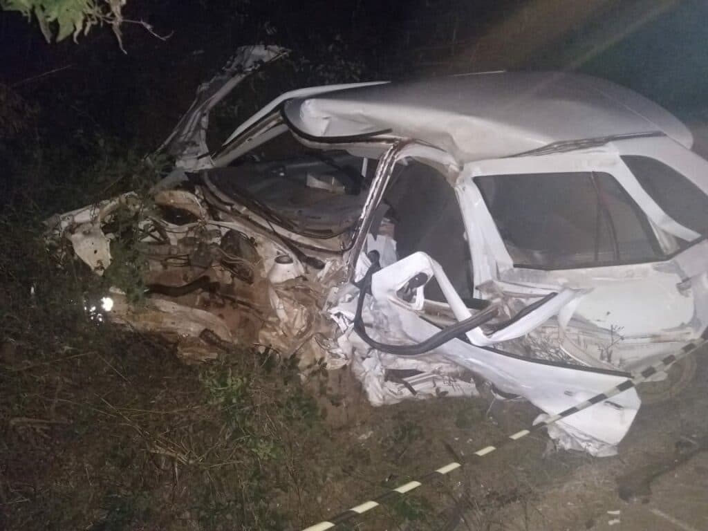 Motoristas e um passageiro morreram em Palma Sola  (Foto: Divulgação )