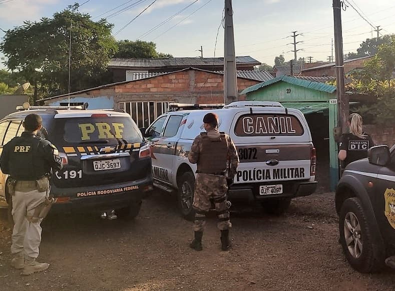 Operação ocorreu em Campo Erê e várias cidades do Brasil (Foto: PRF)