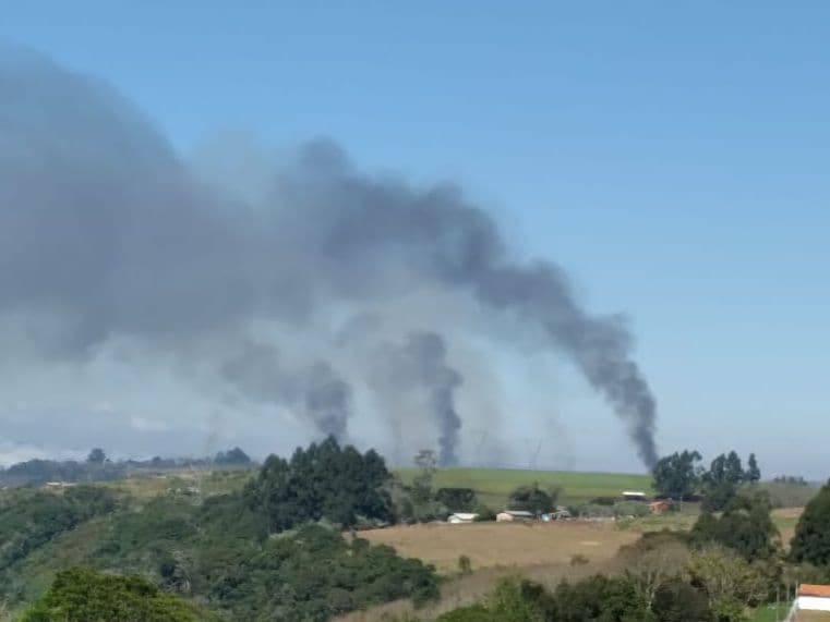 Confusão em Chapecó (Foto: Divulgação)