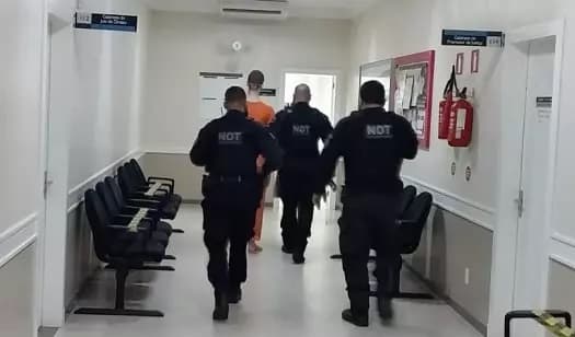 Fabiano Kipper Mai invadiu a creche Aquarela em maio de 2021 (Foto: Tribunal de Justiça)