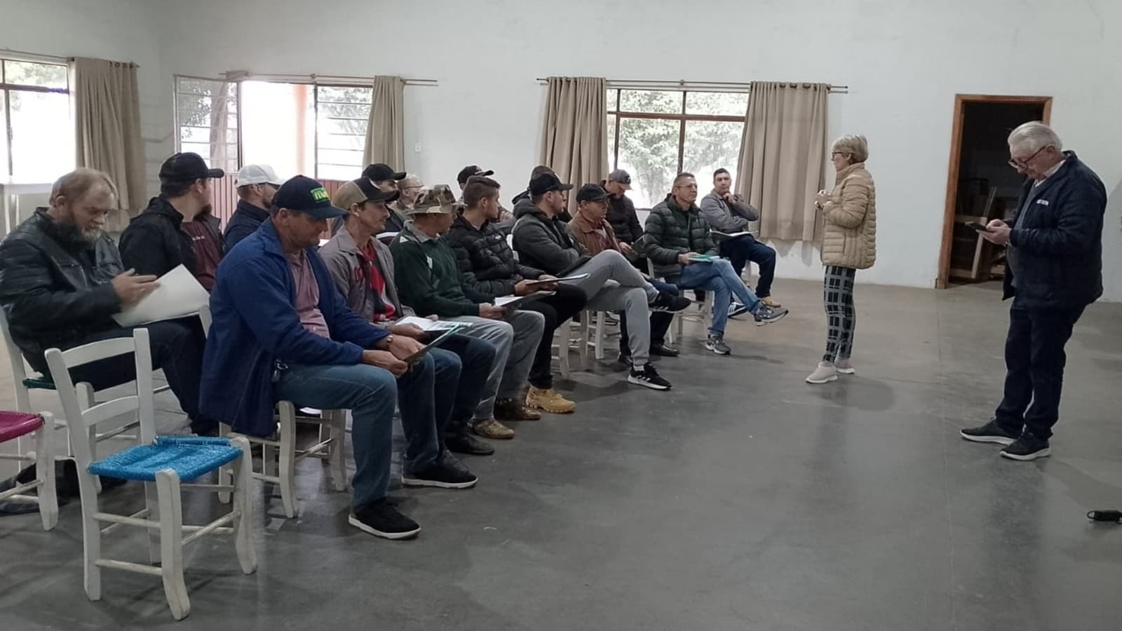 Capacitação em Juvêncio orienta agricultores sobre transporte e segurança no campo