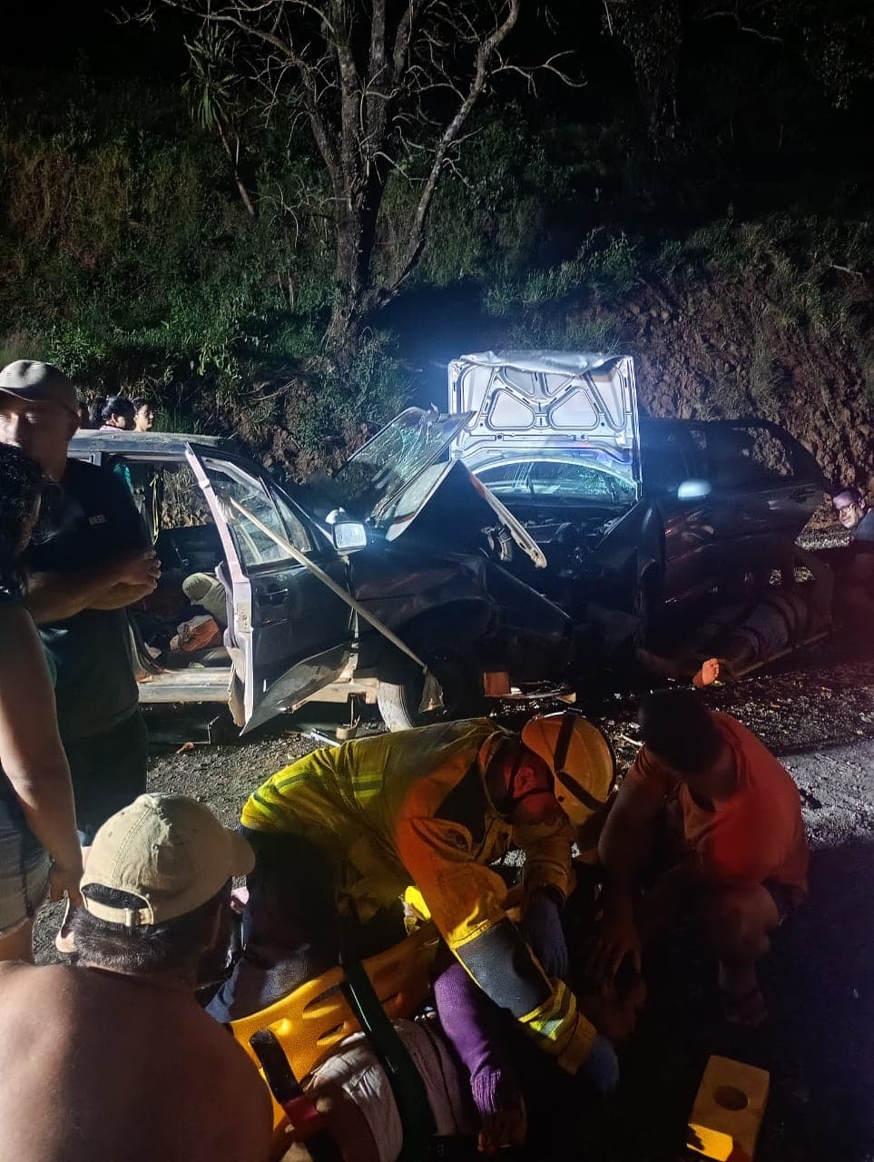 Equipes de socorro foram acionadas para atender o acidente (Foto: Divulgação)