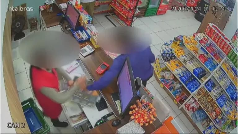Assaltante incluiu documento e foi preso (Foto: Divulgação)