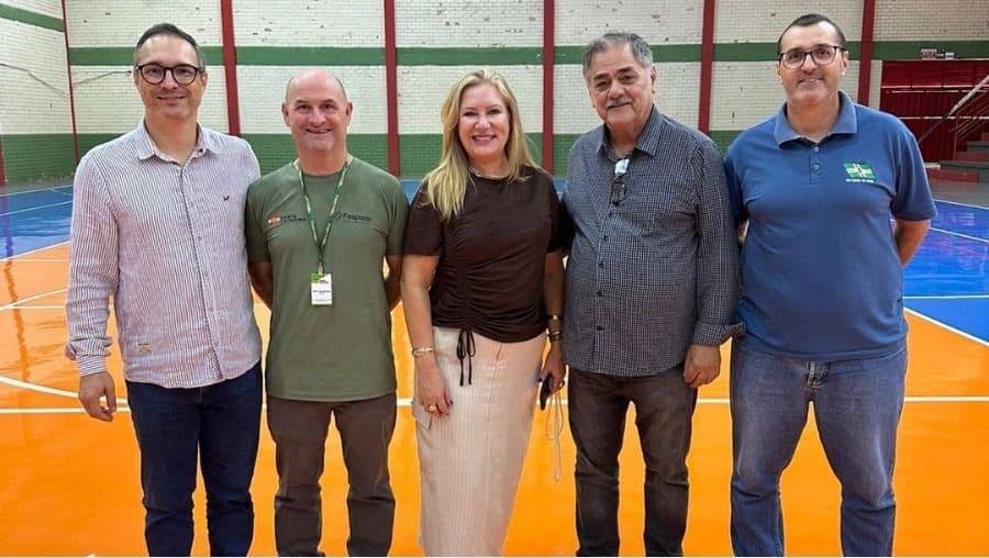 Integrantes da Fesporte fazem visitas técnicas no Oeste catarinens (Foto: Fesporte)