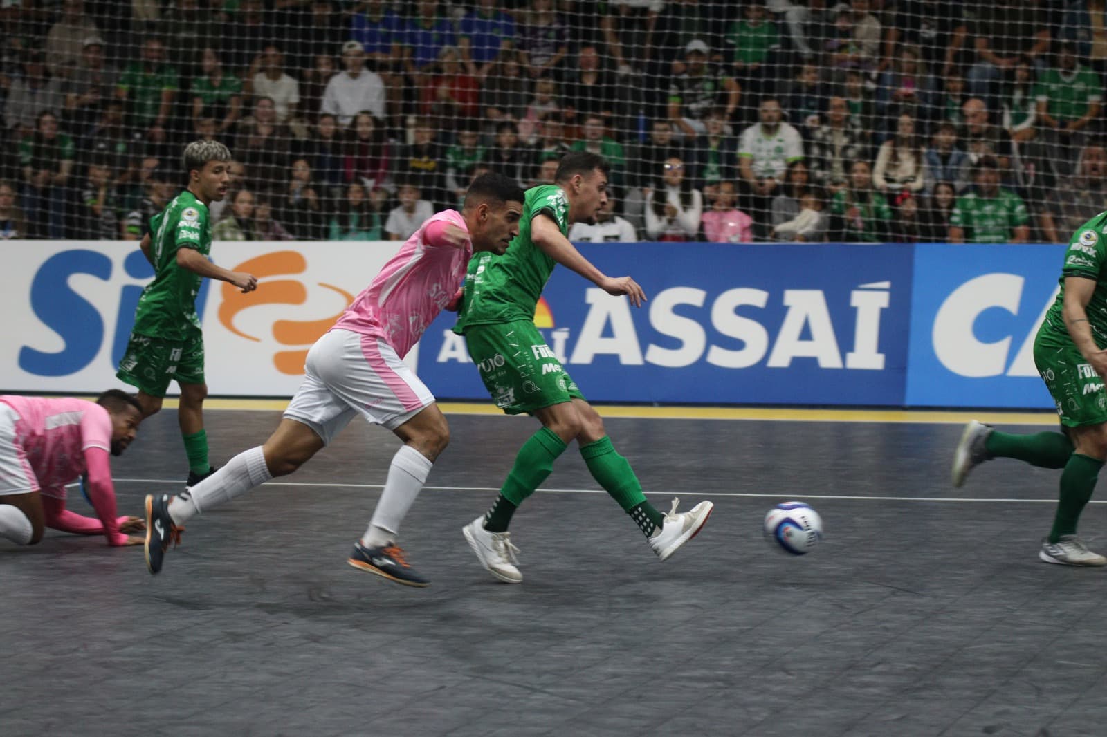 Em jogo histórico, Chape Futsal vence Atlético-PI pelo Brasileiro (Foto: @rogersilva_fotografia/Chapecoense Futsal)