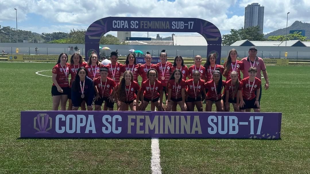 Apeff/Ajap conquista vice-campeonato na Copa SC sub-17 Feminina