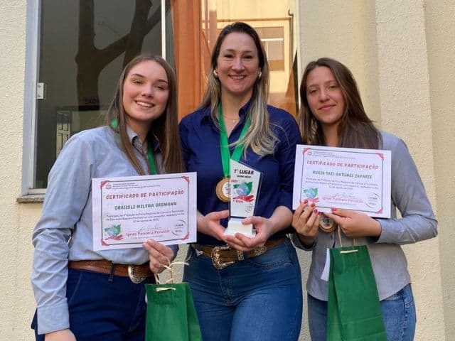 Alunos de Campo Erê conquistam primeiro lugar na etapa regional da FECITEC/SC