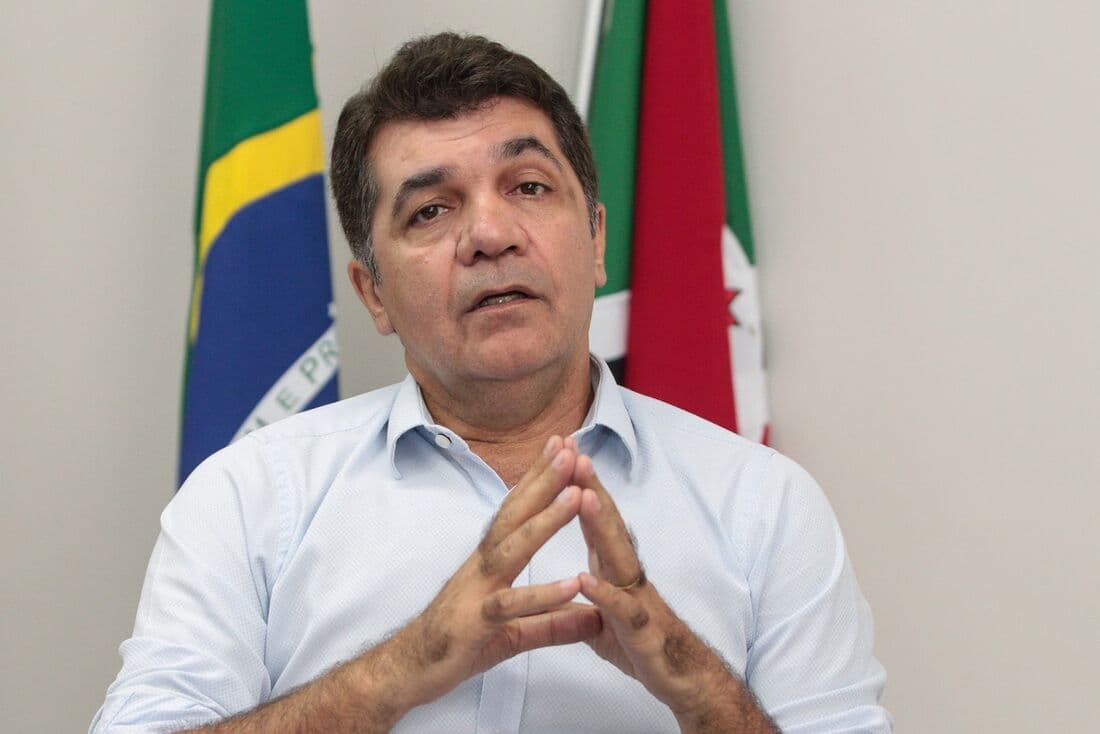 Clésio Salvaro é um dos investigados na Operação Caronte (Foto: Reprodução/Internet)