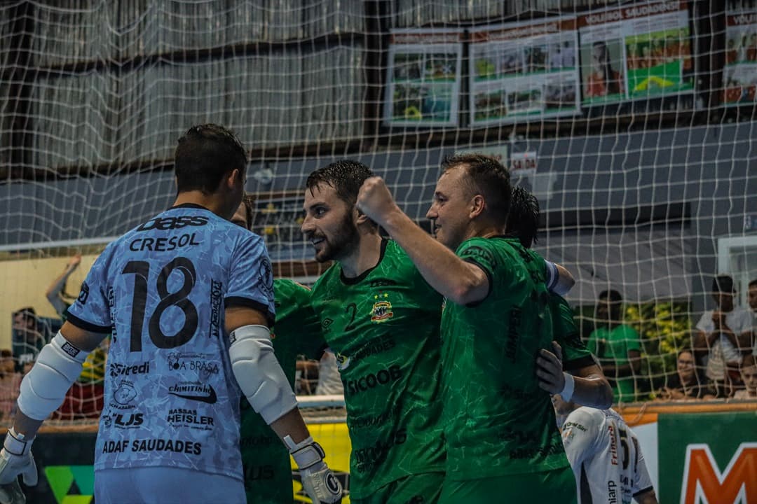Melhor resultado de Saudades no Jasc foi o vice-campeonato de 2021 (Foto: João Both)