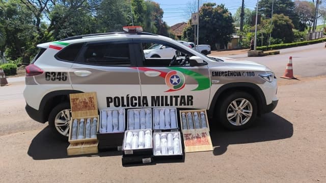Segunda apreensão em uma semana: PM intercepta vinho ilegal