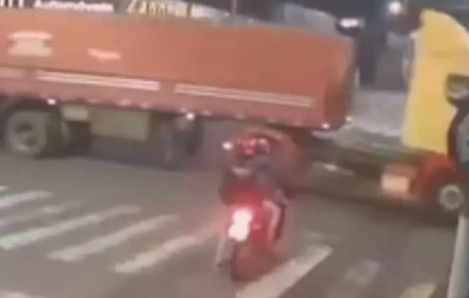 Imagens revelam momento de colisão fatal em Chapecó