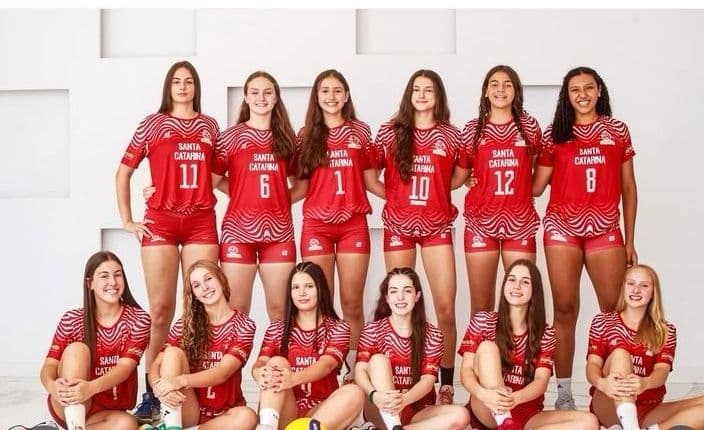 Santa Catarina conquista título brasileiro de vôlei sub-16 feminino