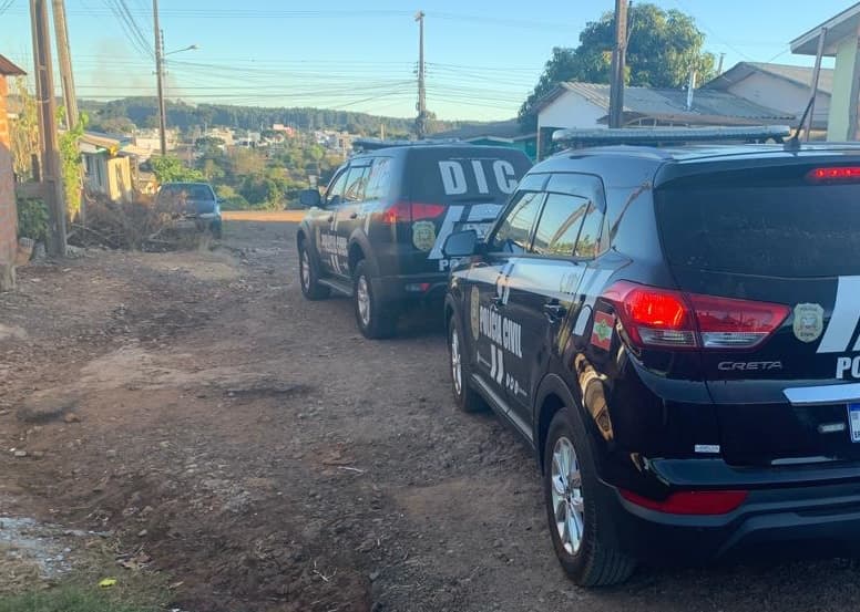 Polícia fez várias prisões no Oeste de Santa Catarina (Foto: Polícia Civil)