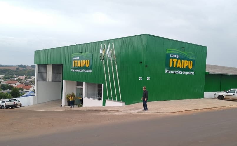 Nova filial de agropecuária da Cooper Itaipu (Foto: Assessoria Cooper Itaipu)