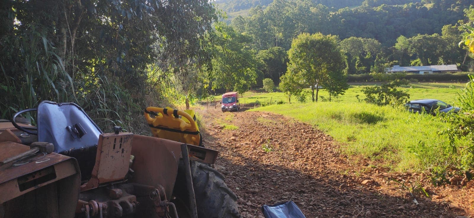 Bombeiros acionaram o IGP para apurar as causas do acidente (Foto: Divulgação CBM)