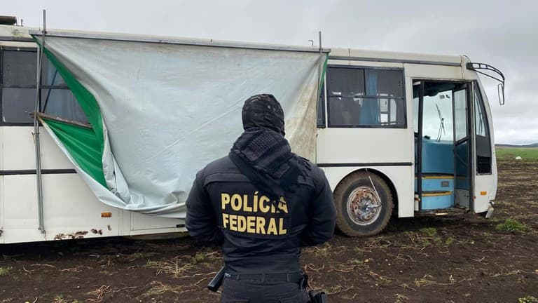 Agentes fecharam o cerco contra trabalho escravo (Foto: Divulgação)