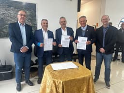 SPAF e prefeitura assinaram o convênio (Foto: Ascom)