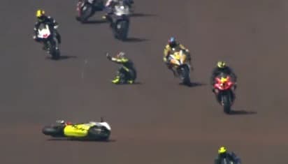 Momento da tragédia (Foto: Divulgação)