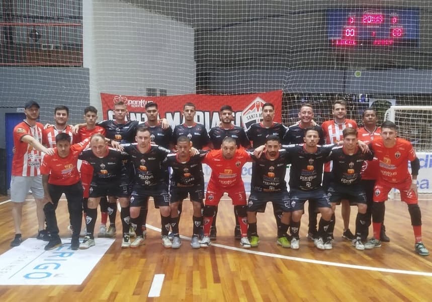 Santa Maria perdeu seus dois jogos em casa na competição (Foto: Reprodução/Redes Sociais)