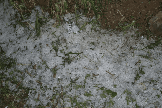 Barra Bonita enfrenta granizo e ventos fortes na virada das estações