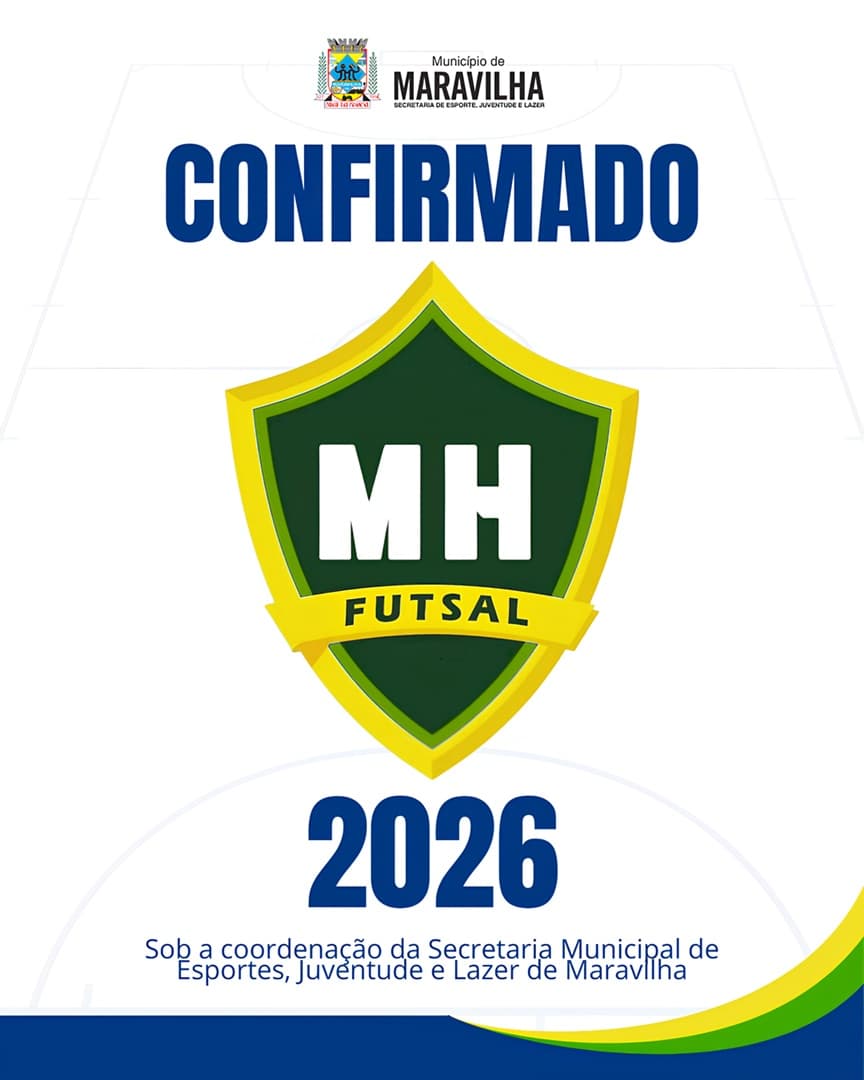 Maravilha confirma retorno do futsal adulto masculino em 2026