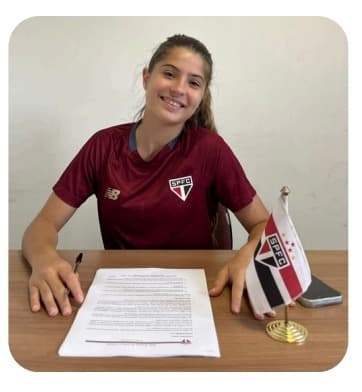 Atleta que atuava em Pinhalzinho é contratada pelo São Paulo