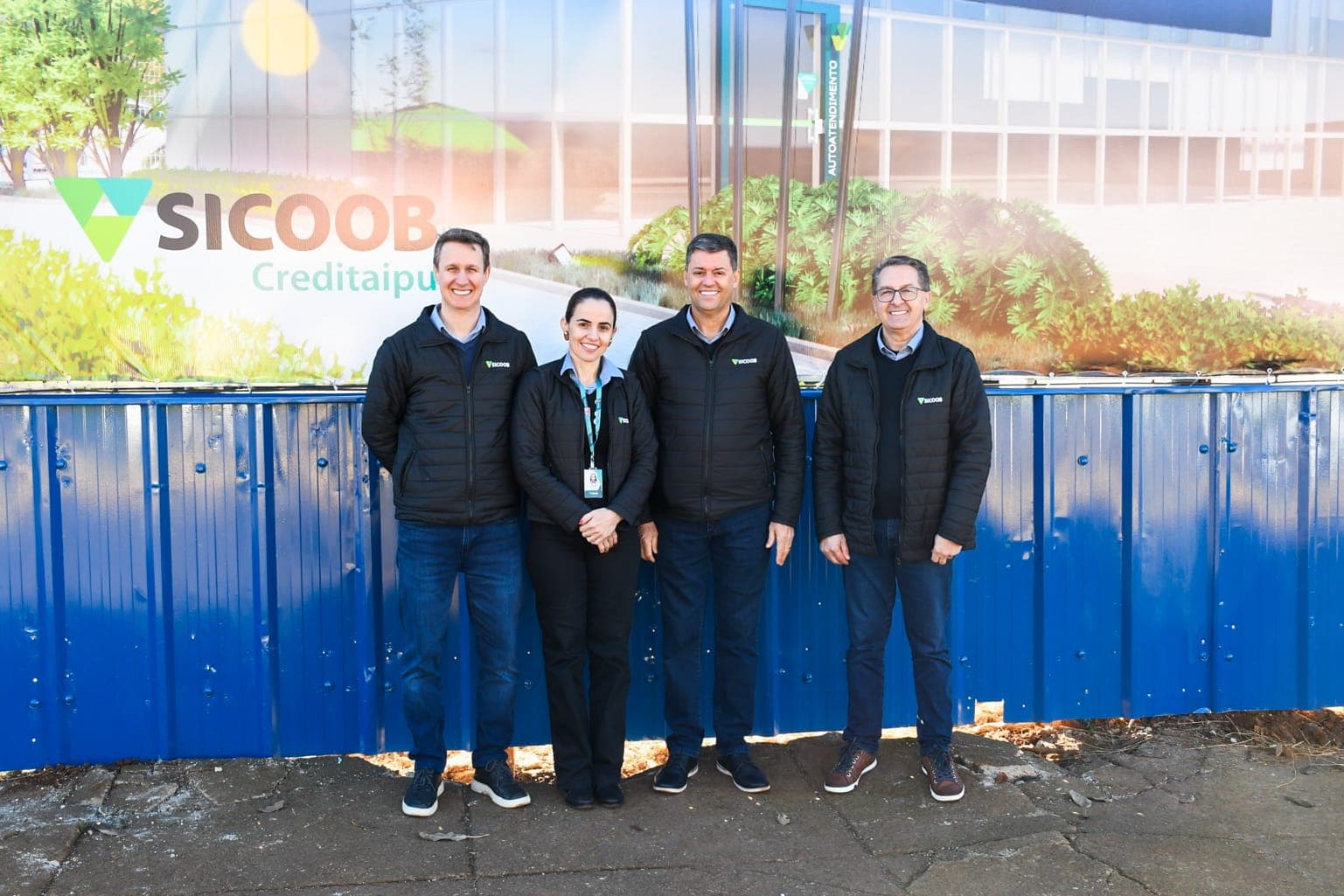Sicoob Creditaipu inicia construção de nova sede própria em Saltinho