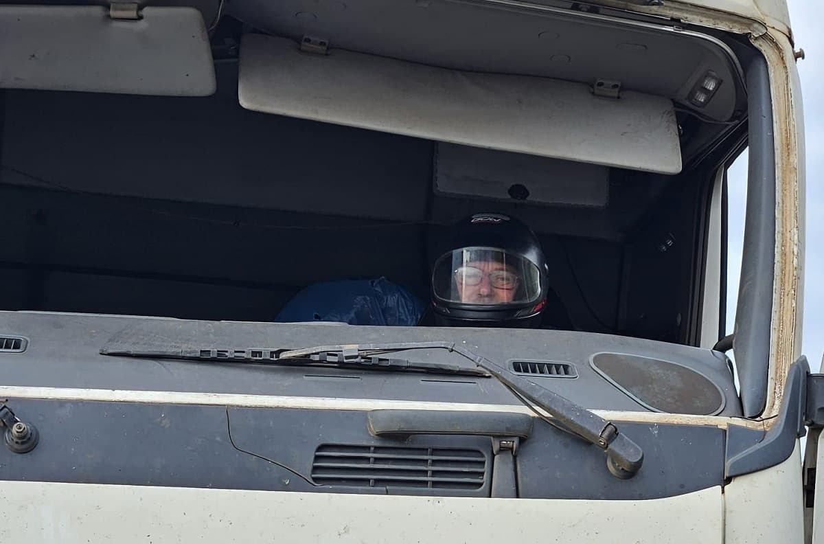 Motorista teve ideia inusitada (Foto: PRF)