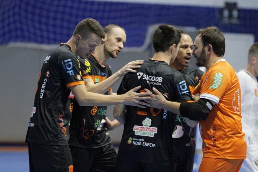 Sinergia Futsal está invicta na LCF Série Bronze (Foto: Ascom Sinergia)
