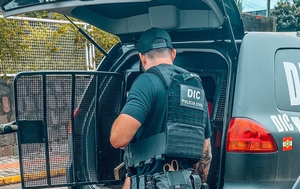 Prisão ocorreu no Rio Grande do Sul (Foto: Polícia Civil)