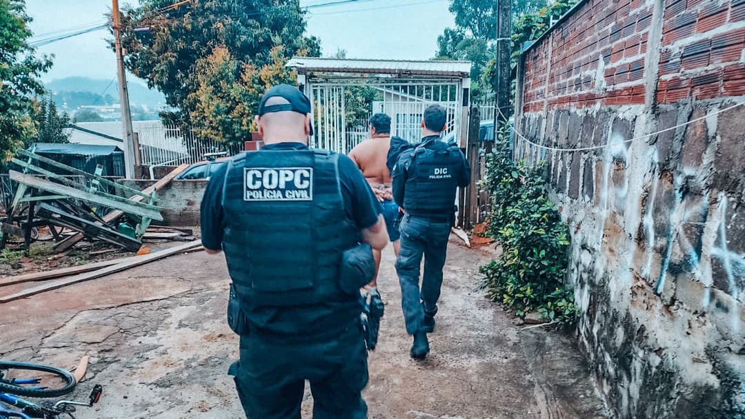 Com recorde de policiais, ação toma as ruas no Oeste de SC