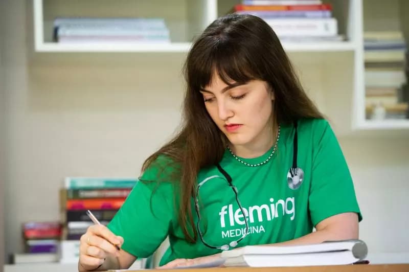 Maria Fernanda faz a preparação há quatro anos (Foto: Angélica Lüersen / Fleming Medicina)