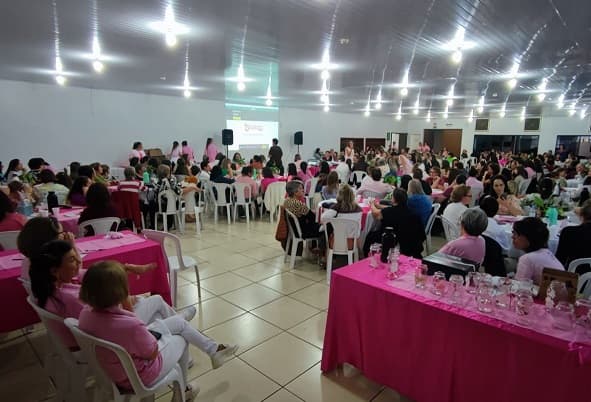 Evento realizado pela Rede Feminina em 2023 (Foto: Gilmar Bortese)