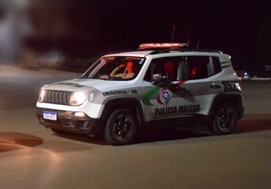 PM atendeu a ocorrência (Foto: Divulgação)