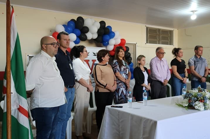 Escola Vendelino em Pinhalzinho será reformada (Foto: Gilmar Bortese)