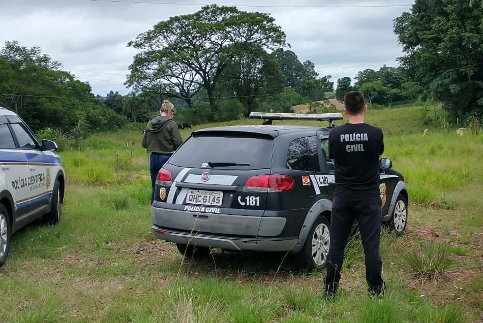 Ordem judicial foi cumprida em Xaxim (Foto: Polícia Civil)
