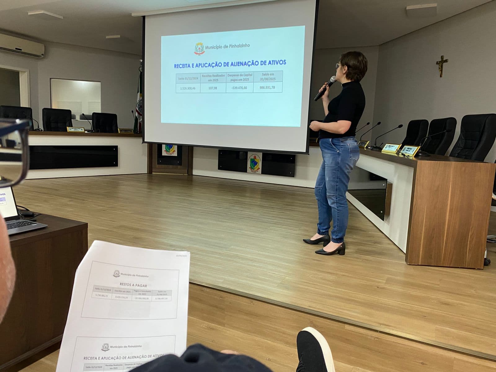 Pinhalzinho apresenta resultado fiscal do 2º quadrimestre com arrecadação acima do previsto