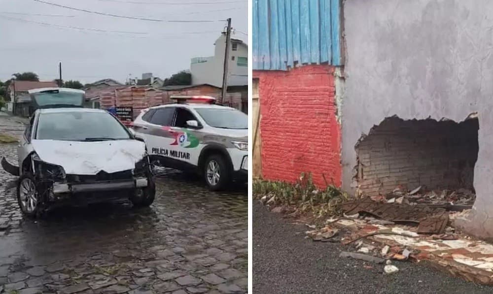 Suspeito ainda desacatou os policiais militares (Foto: Divulgação)