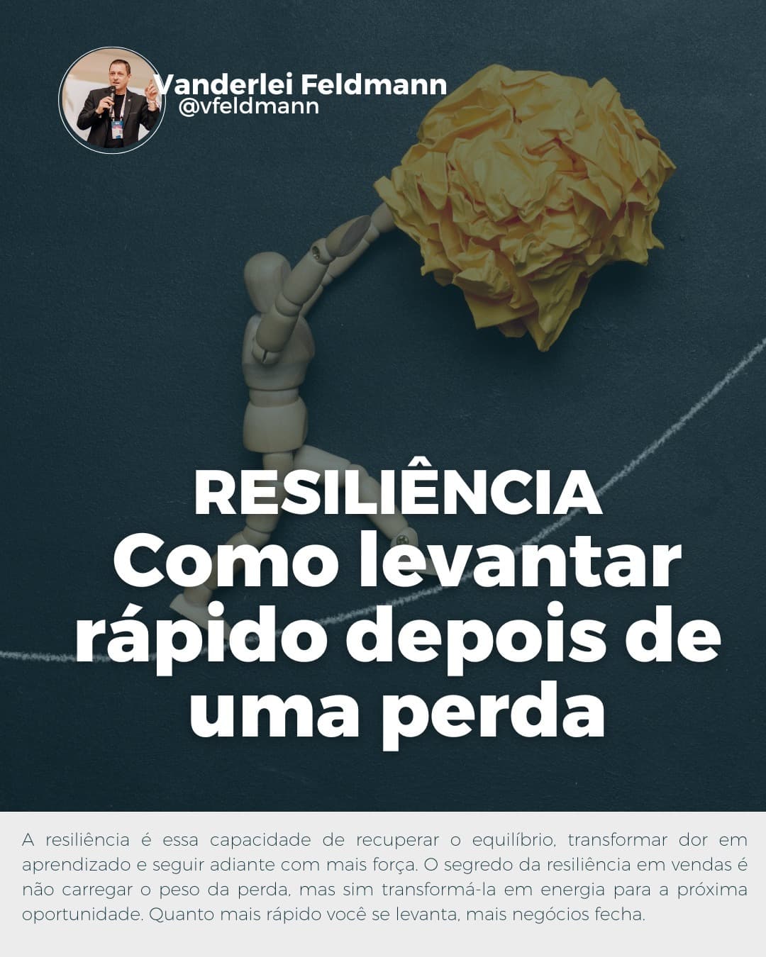 Resiliência: como levantar rápido depois de uma perda?
